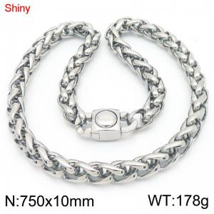 Stainless Steel Necklace - KN283496-Z