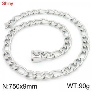 Stainless Steel Necklace - KN283622-Z