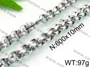 Stainless Steel Necklace - KN28365-Z