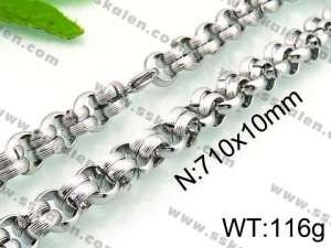 Stainless Steel Necklace - KN28367-Z