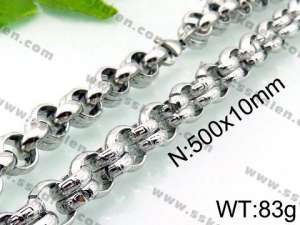 Stainless Steel Necklace - KN28368-Z