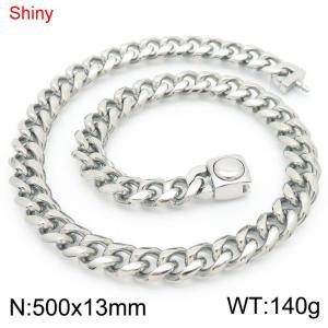 Stainless Steel Necklace - KN283715-Z