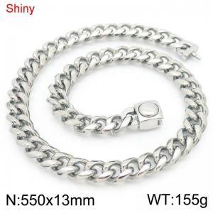 Stainless Steel Necklace - KN283716-Z