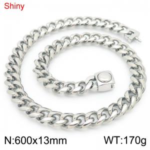 Stainless Steel Necklace - KN283717-Z