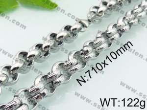Stainless Steel Necklace - KN28372-Z