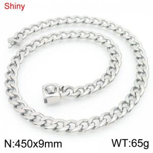 Stainless Steel Necklace - KN283784-Z