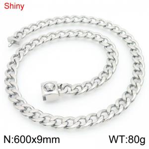 Stainless Steel Necklace - KN283787-Z