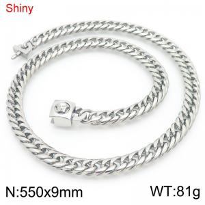 Stainless Steel Necklace - KN283870-Z