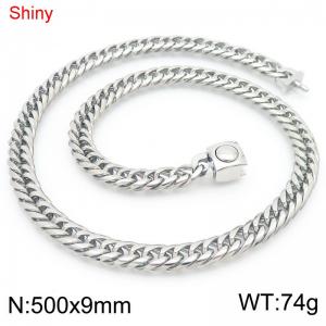 Stainless Steel Necklace - KN283911-Z