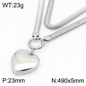 Stainless Steel Necklace - KN283987-Z