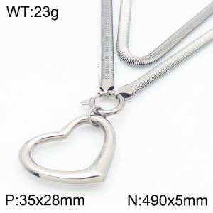 Stainless Steel Necklace - KN283993-Z