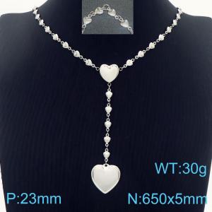 Stainless Steel Necklace - KN284059-Z