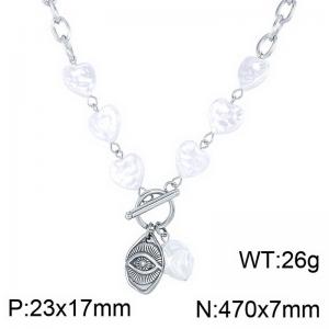 Stainless Steel Necklace - KN284111-NJ