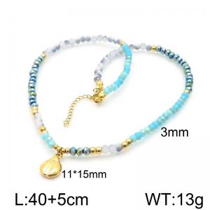 Bead Necklace - KN286188-FA