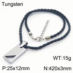 SS Leather Necklaces - KN286353-TS
