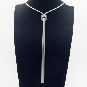 Stainless Steel Necklace - KN287859-SP