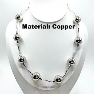 Copper Necklace - KN288979-TJG