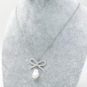 Stainless Steel Necklace - KN289159-SP