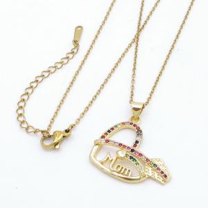 Copper Necklace - KN292482-TJG