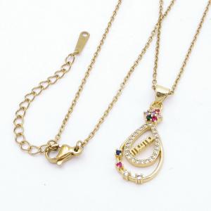 Copper Necklace - KN292483-TJG
