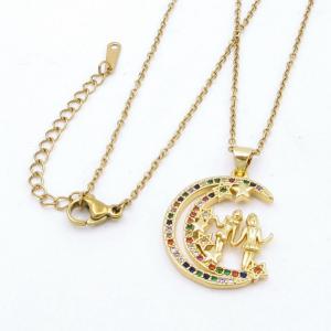 Copper Necklace - KN292484-TJG