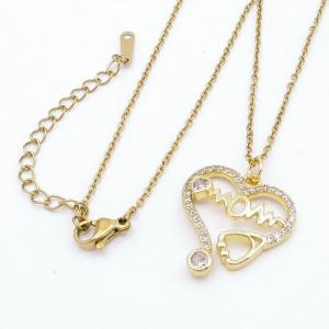 Copper Necklace - KN292487-TJG