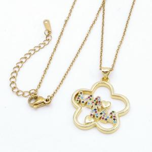 Copper Necklace - KN292490-TJG