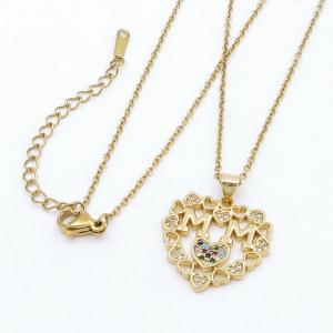 Copper Necklace - KN292495-TJG