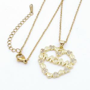 Copper Necklace - KN292498-TJG