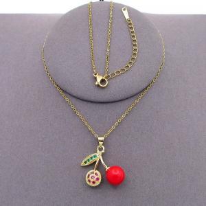 Copper Necklace - KN292514-TJG