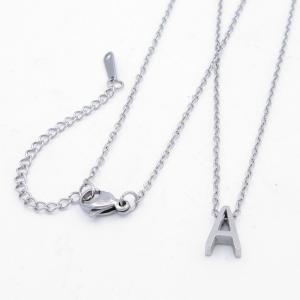 Letter Necklace - KN292645-HDJ
