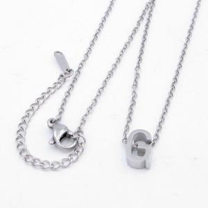 Letter Necklace - KN292651-HDJ