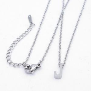 Letter Necklace - KN292654-HDJ