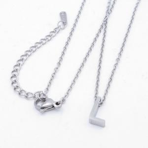 Letter Necklace - KN292655-HDJ