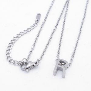Letter Necklace - KN292660-HDJ