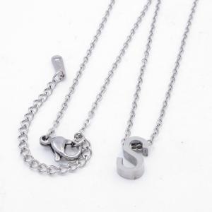 Letter Necklace - KN292661-HDJ