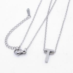 Letter Necklace - KN292662-HDJ