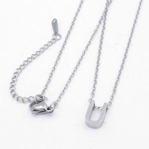 Letter Necklace - KN292663-HDJ