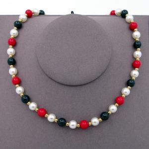 Bead Necklace - KN293331-JM