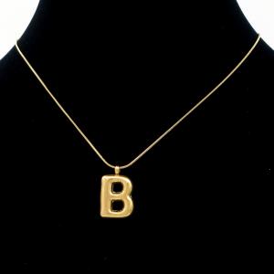 Letter Necklace - KN295099-AQ