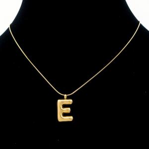 Letter Necklace - KN295102-AQ