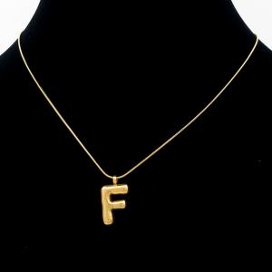 Letter Necklace - KN295103-AQ