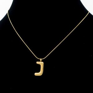 Letter Necklace - KN295107-AQ
