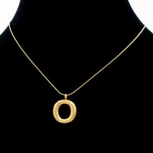 Letter Necklace - KN295112-AQ