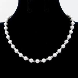 Bead Necklace - KN295214-MW
