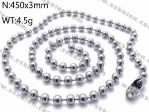 Staineless Steel Small Chain - KN29552-Z