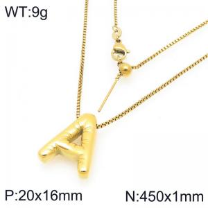 Letter Necklace - KN295739-Z