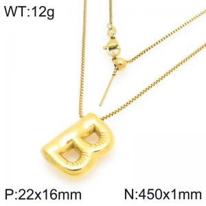 Letter Necklace - KN295740-Z