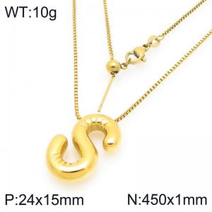 Letter Necklace - KN295757-Z