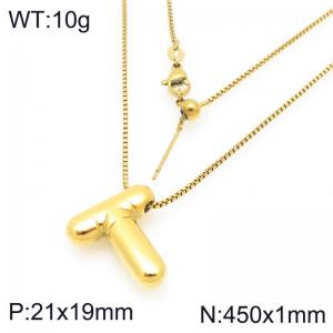 Letter Necklace - KN295758-Z